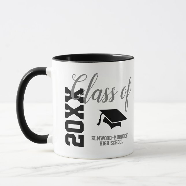 Personalised Senior Class Gifts School Mug (Left)