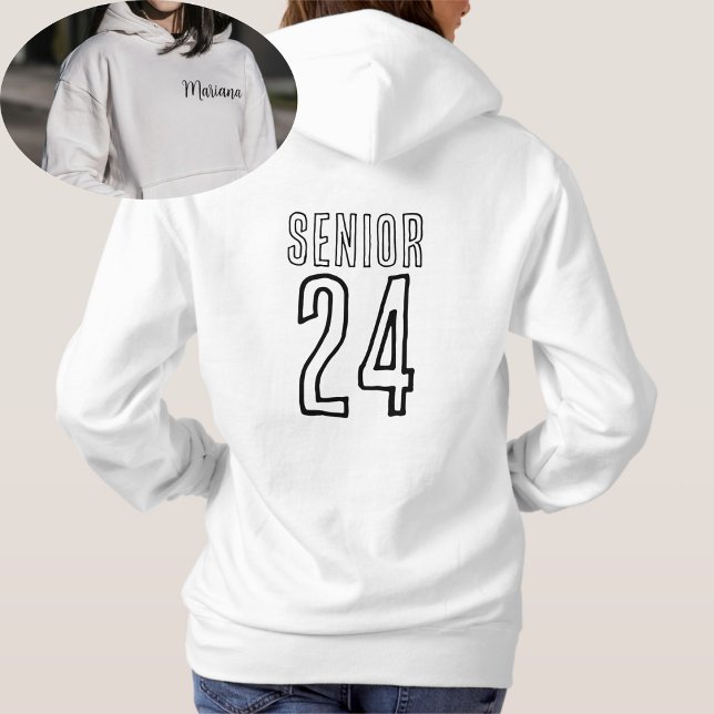 Personalised Senior, Senior class of year Hoodie (Creator Uploaded)