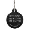Personalised Service Dog In Training Pink Pet Tag
