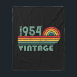 Personalised seventy vintage 70th birthday fleece blanket<br><div class="desc">Add some originality to your wardrobe with this vintage birthday graphic design featuring awesome typography font lettering. It's a great gift idea for men,  women,  husbands,  wives,  grandma,  and grandpa who will love this one-of-a-kind artwork. Perfect for a fun holiday present at your birthday party.</div>