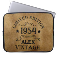 Personalised seventy vintage 70th birthday party