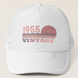 Personalised seventy vintage 70th birthday party trucker hat