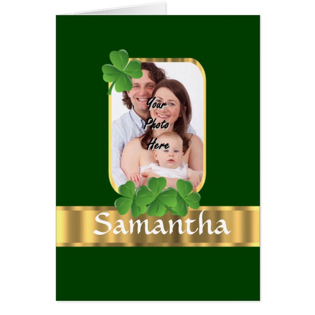Personalised shamrock (Front)