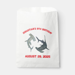 Personalised Shark Favour Bag
