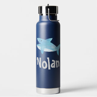 Personalised Shark Water Bottle