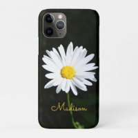 Personalised Shasta Daisy iPhone 11 Pro Case