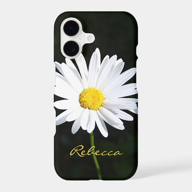 Personalised Shasta Daisy iPhone 7 Case (Back)