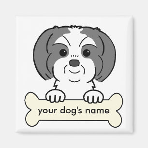 Personalised Shih Tzu Magnet