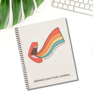 Personalised Shout to the Lord Retro Christian  Notebook