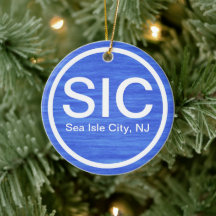 Personalised SIC NJ Sea Isle City New Jersey Beach