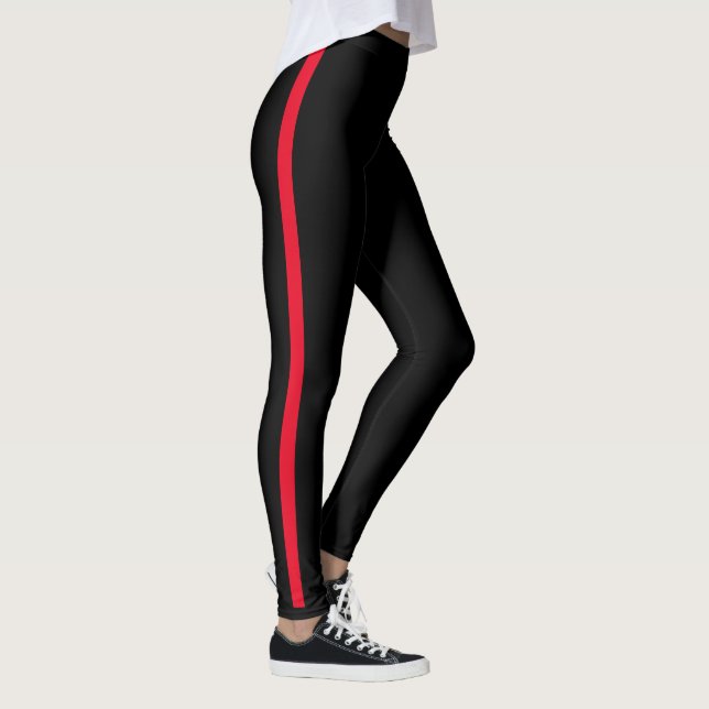 Personalised Side Stripe Leggings (Right)