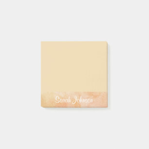 Personalised Side Tab with Name Post-it Notes