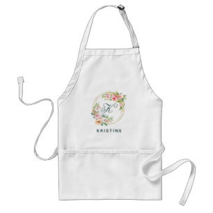 Personalised Signature Monogram Elegance Apron