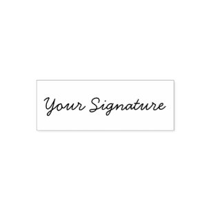 Personalised Signature Self-inking Stamp