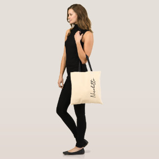 Personalised Simple Aesthetic Tote - Customise It