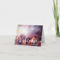 Personalised simple Elegant Welcome to the team