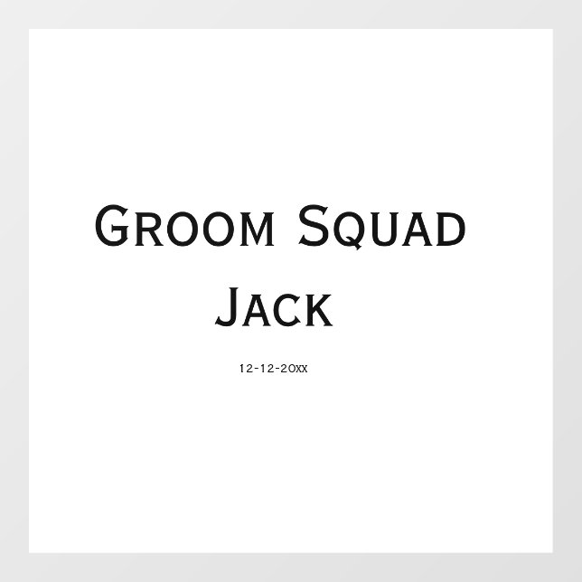 personalised simple monogram add your name wedding (Sheet)