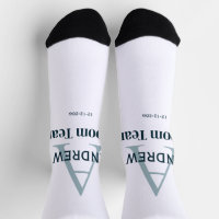 personalised simple monogram groom team groomsmen