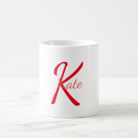personalised simple monogram name bridesmaid