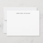 Personalised Simple Professional Classic Black