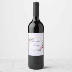 Personalised Simple Wine Label