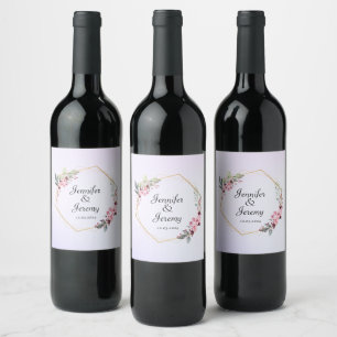Personalised Simple Wine Label