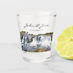 Personalised Sioux Falls Shot Glass