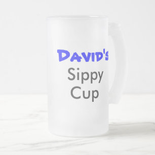 Personalised Sippy Cup beer stein