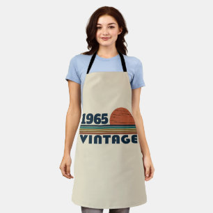 Personalised sixty vintage 60th birthday gifts apron