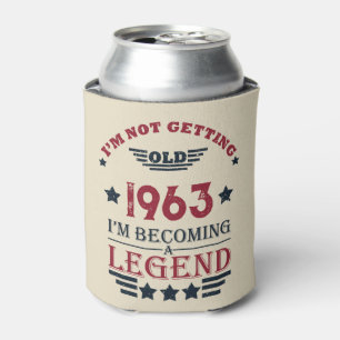 Personalised sixty vintage 60th birthday gifts can cooler