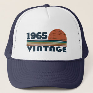 Personalised sixty vintage 60th birthday gifts trucker hat