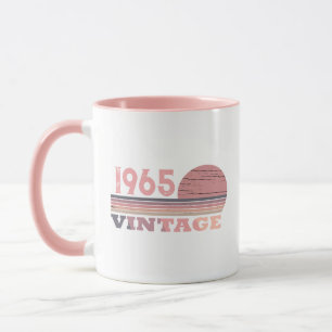 Personalised sixty vintage 60th birthday party mug