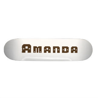 Personalised skateboard
