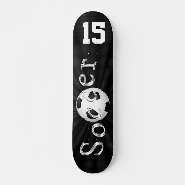 Personalised Skateboard Soccer YOUR Jersey NUMBER (Front)