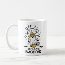 Personalised Skateboarding Ghost Halloween Mug