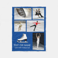 Personalised Skating Photo Collage Skater's Name