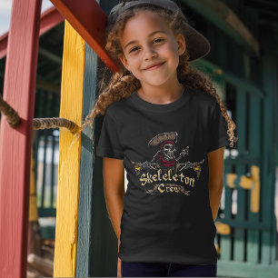 Personalised Skeleton Crew Children's T-shirt