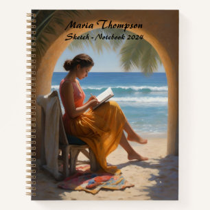 Personalised Sketch Travel Notebook Journal Diary