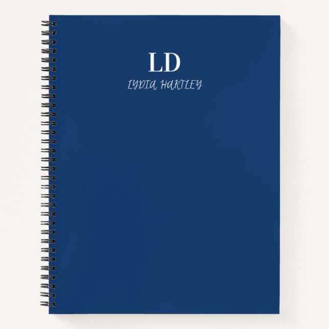 Personalised  Sketchbook Notebook (Front)