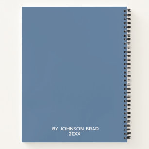 Personalised Sketchbook Notebook