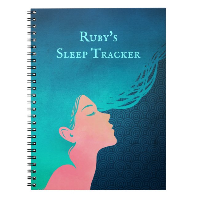 Personalised Sleep Tracker Notebook (Front)