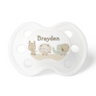 Personalised "Sleepy Animal Safari" Pacifier