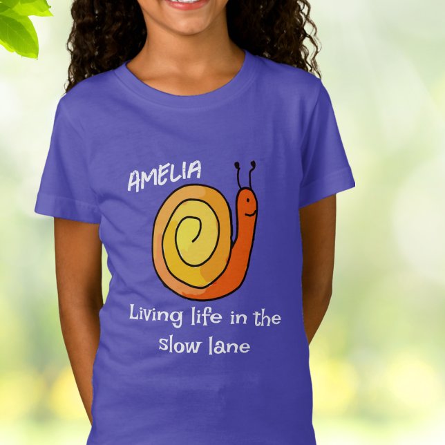 Personalised Slow Snail T-Shirt (Creator Uploaded)