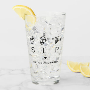 Personalised SLP Speech Language Pathologist ASL Glass