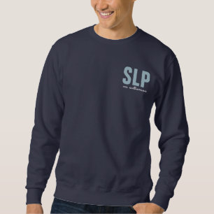 Personalised SLP Speech Language Pathologist Sweatshirt