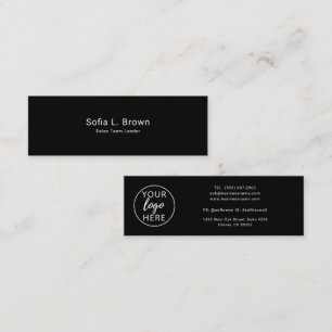 Personalised Small Business Networking Design Mini Business Card