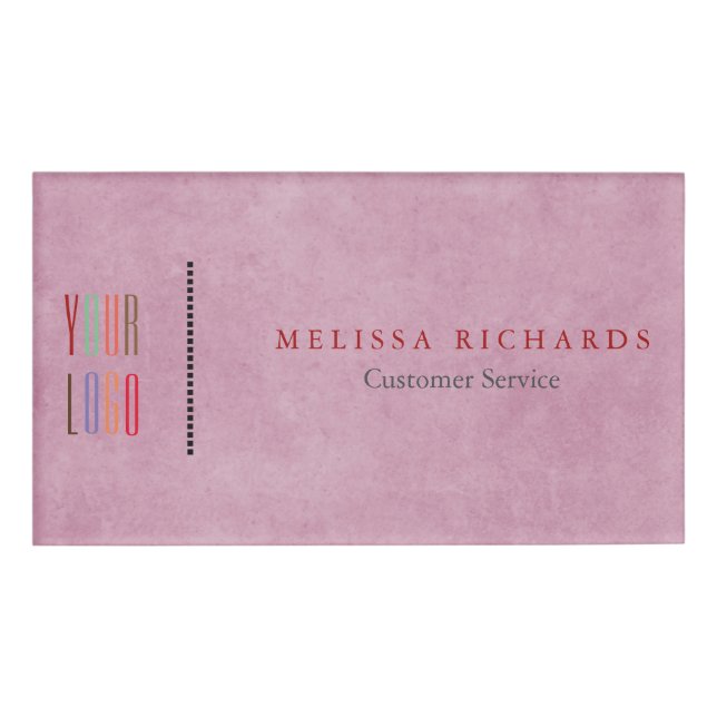 Personalised Small Name Badge (Front)