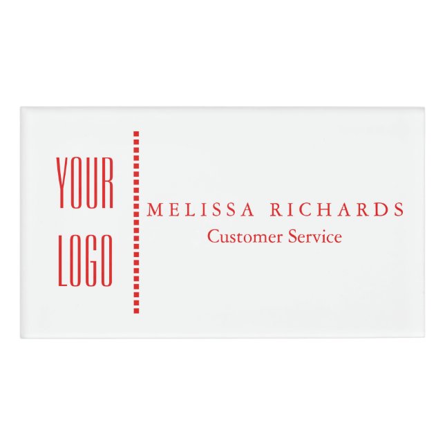 Personalised Small Name Badge (Front)