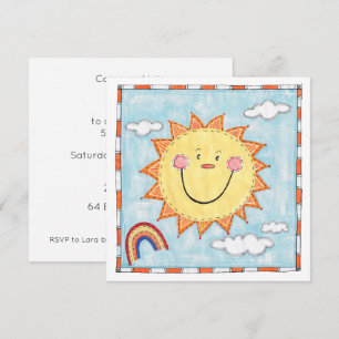 Personalised Smiling Sun