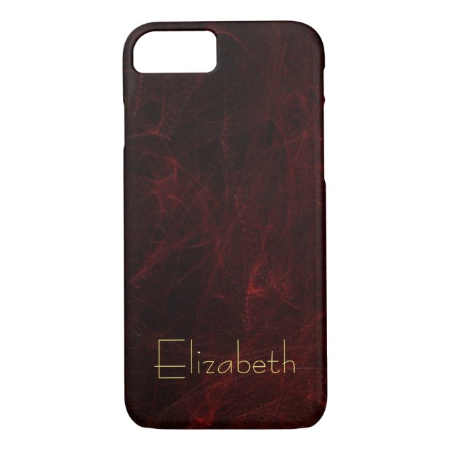Personalised Smoke and Fire Abstract Design Case-Mate iPhone Case (Back)